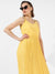 SOLID YELLOW DRESS