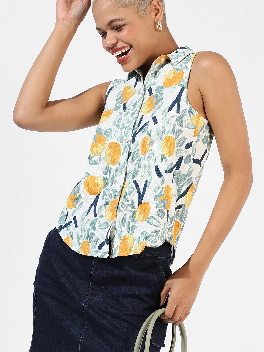 Multicolour Printed Top