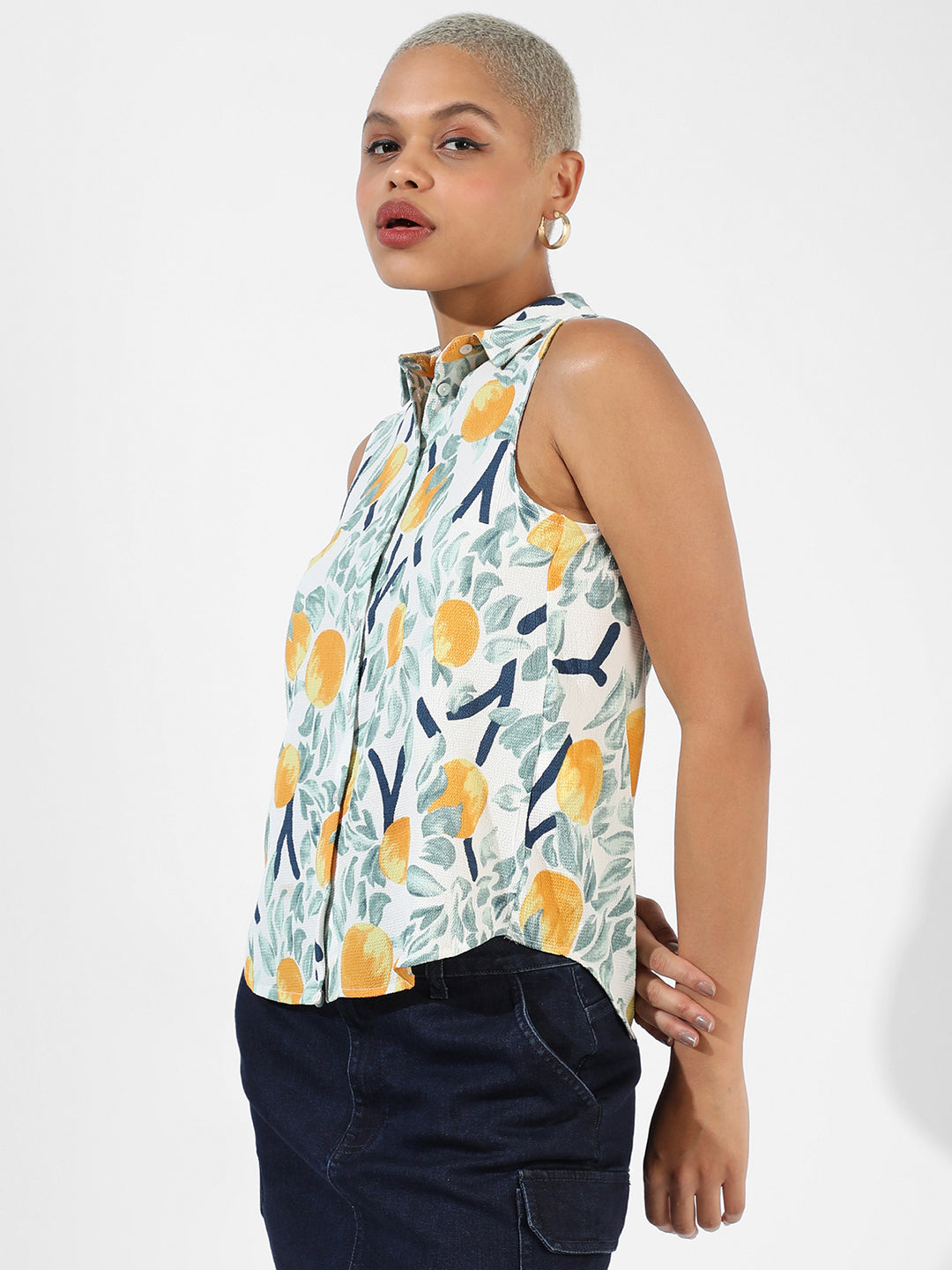 Multicolour Printed Top