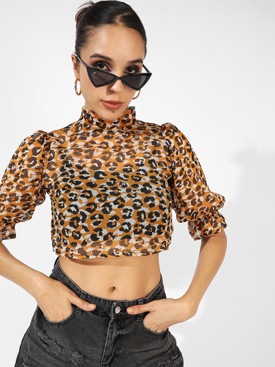 Leopard Top