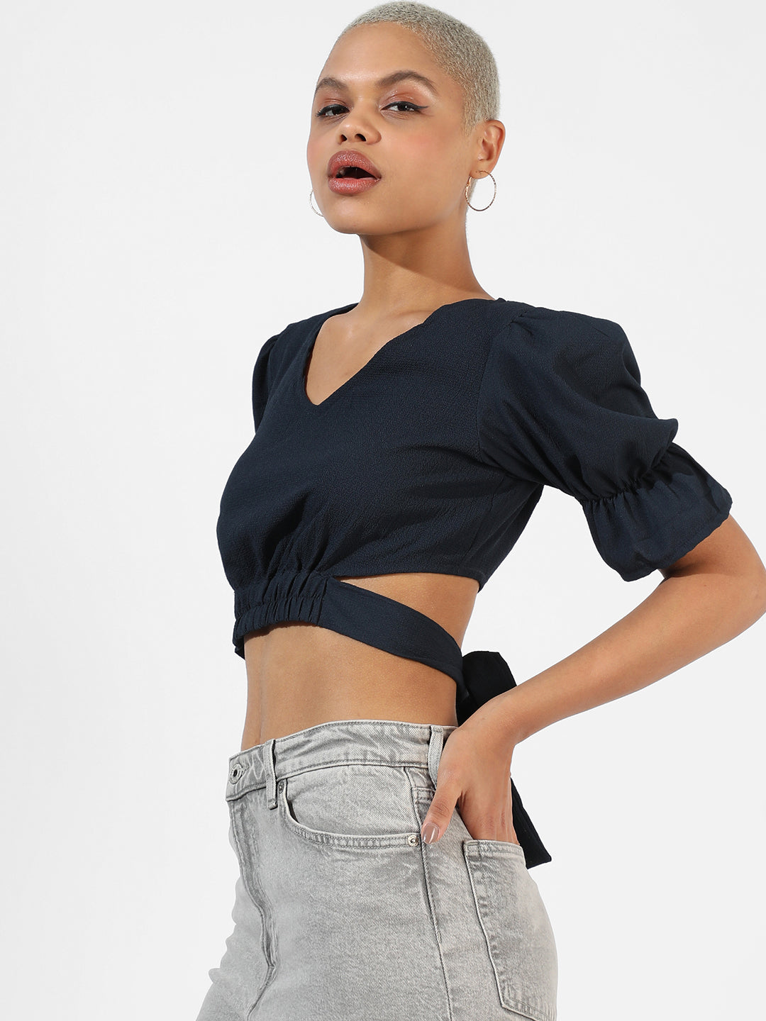 Tie-Up Cropped Top