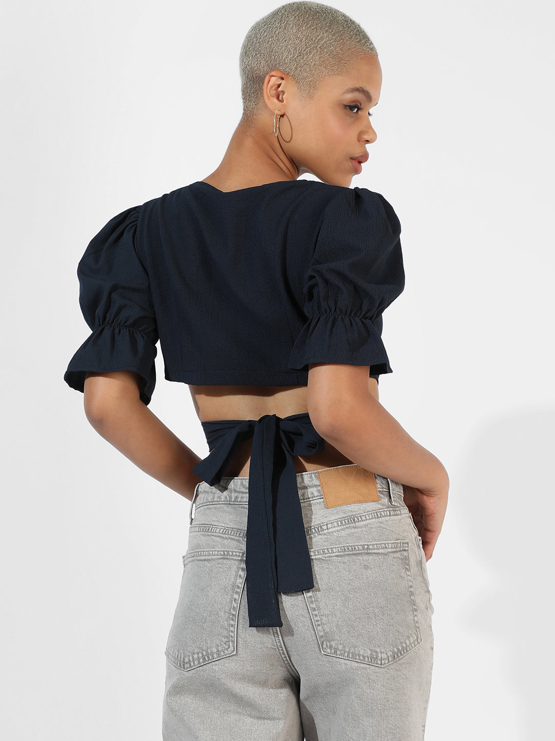 Tie-Up Cropped Top