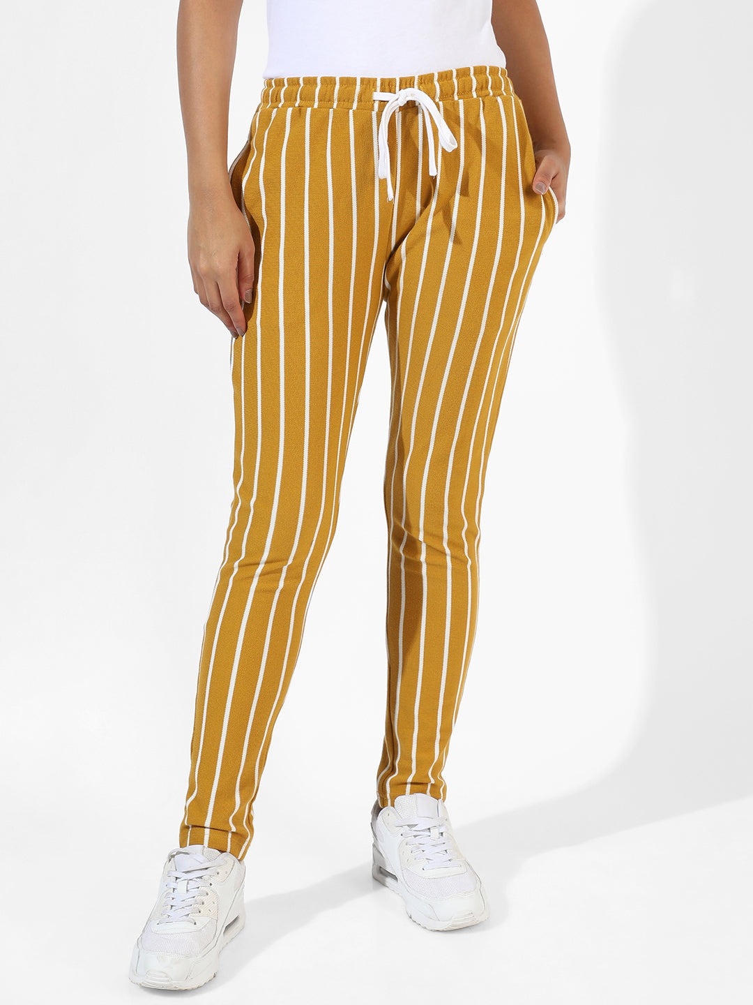 Yellow Striped Trackpants