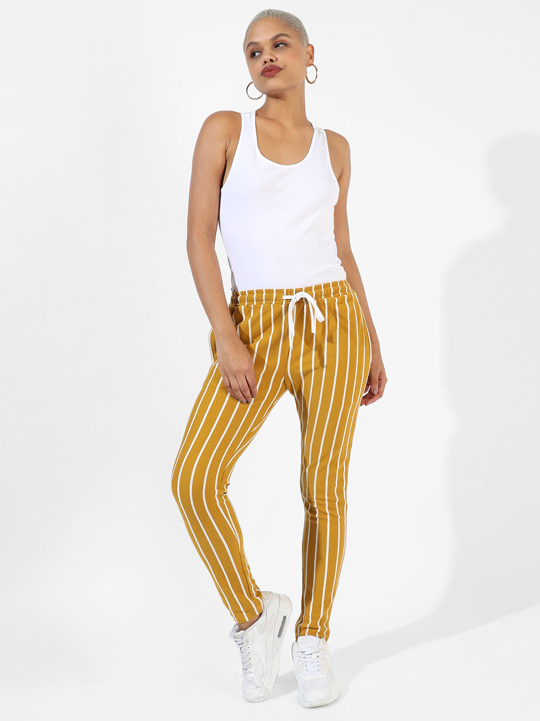 Yellow Striped Trackpants