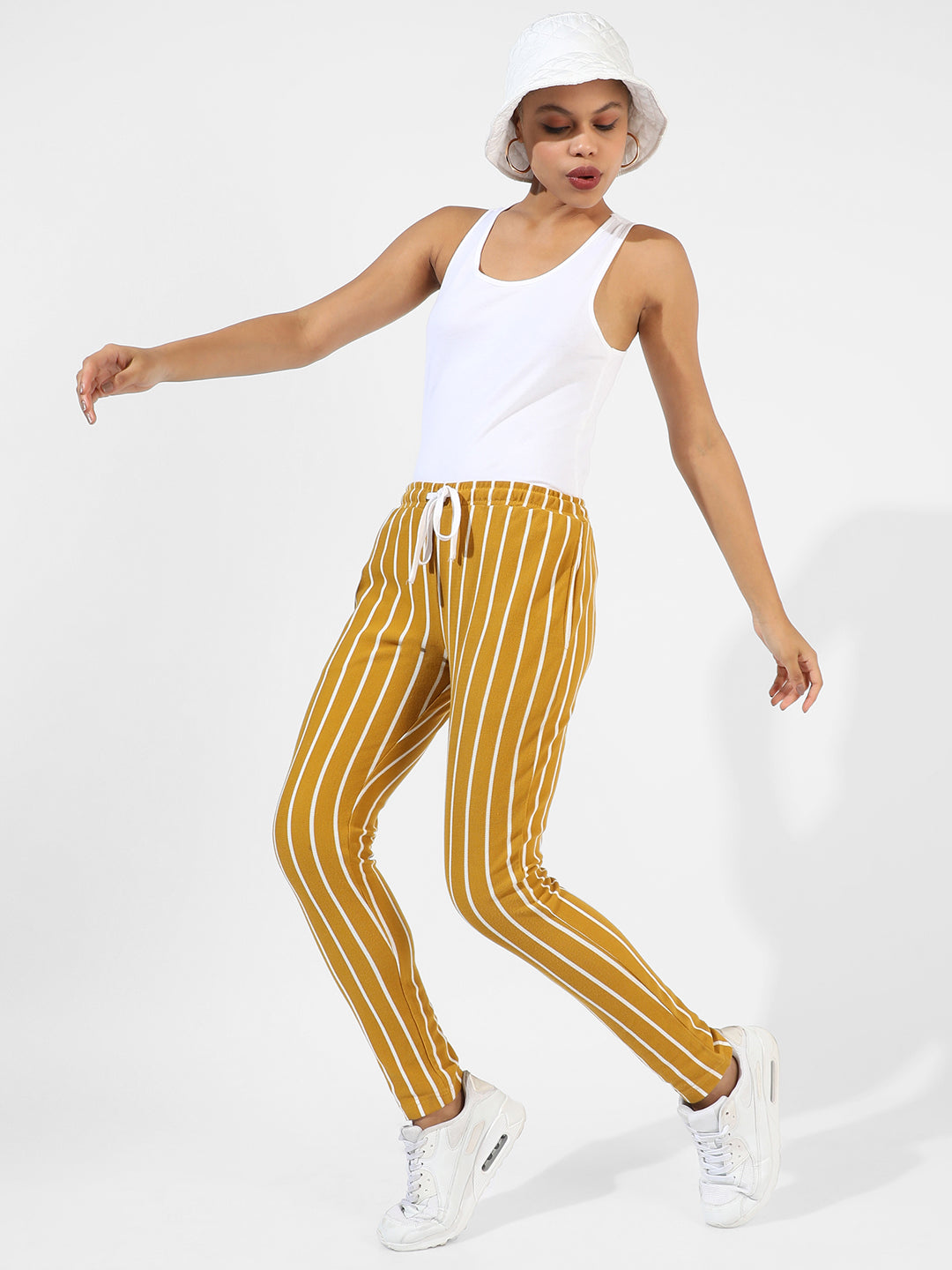 Yellow Striped Trackpants