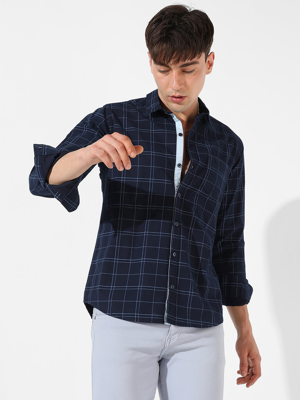 Graph Checked Shirt