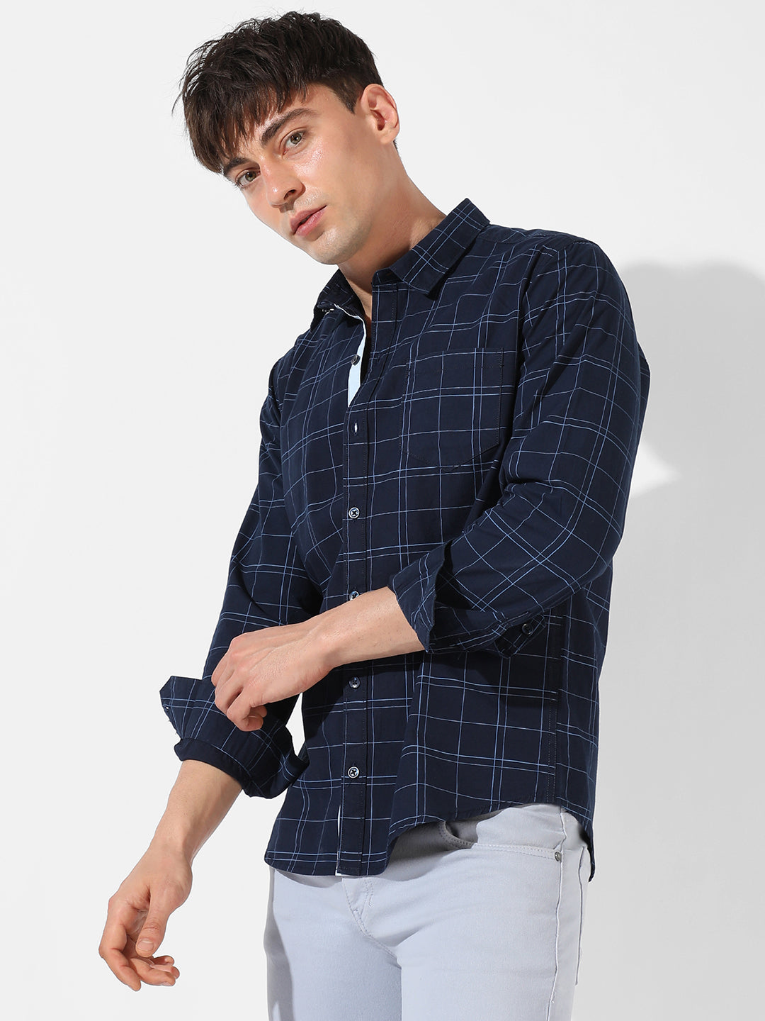 Graph Checked Shirt