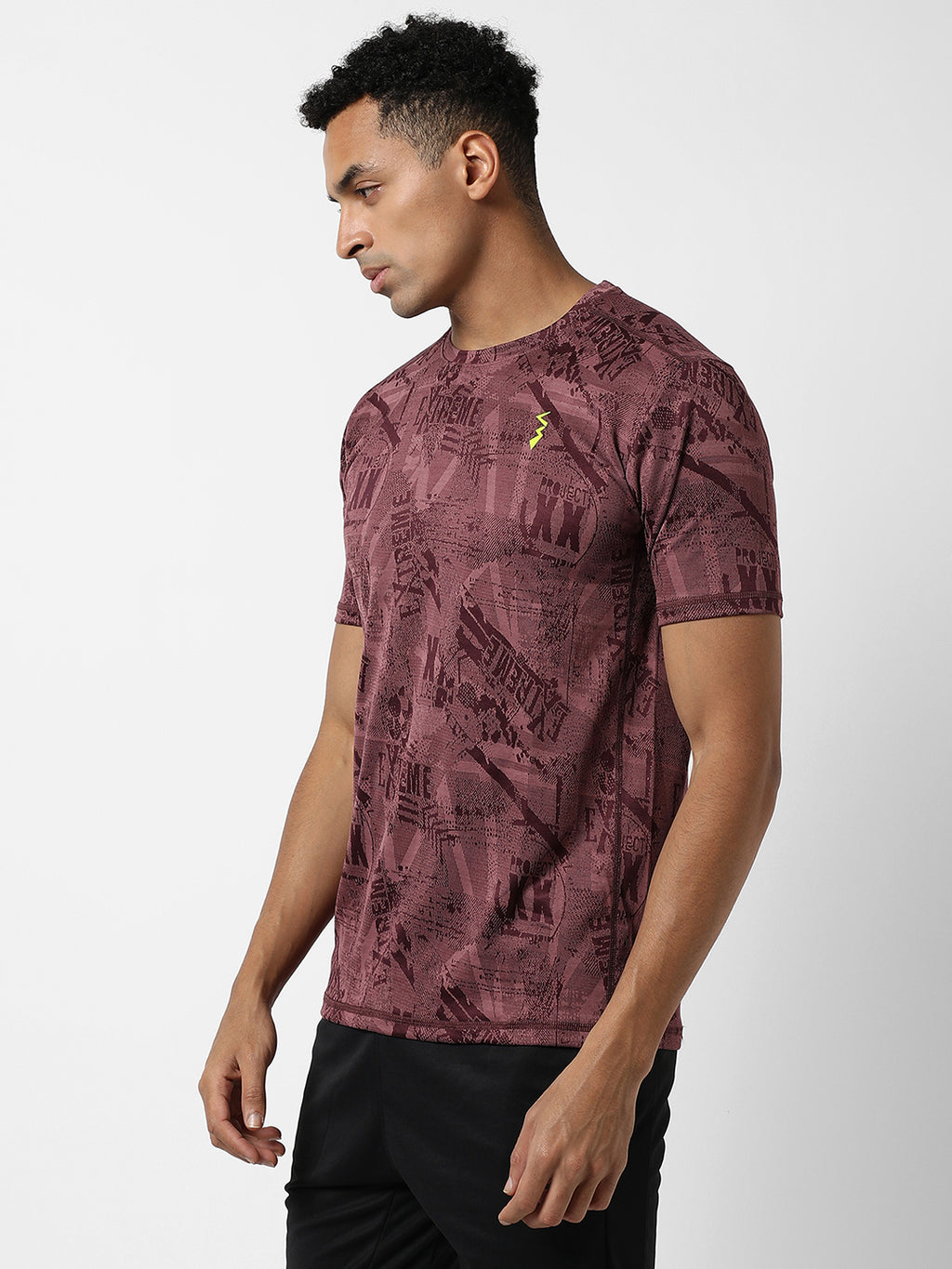Printed Activewear T-Shirt
