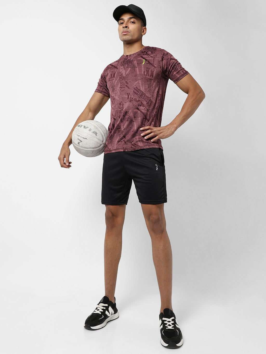 Campus Sutra Men Active wear T-Shirt