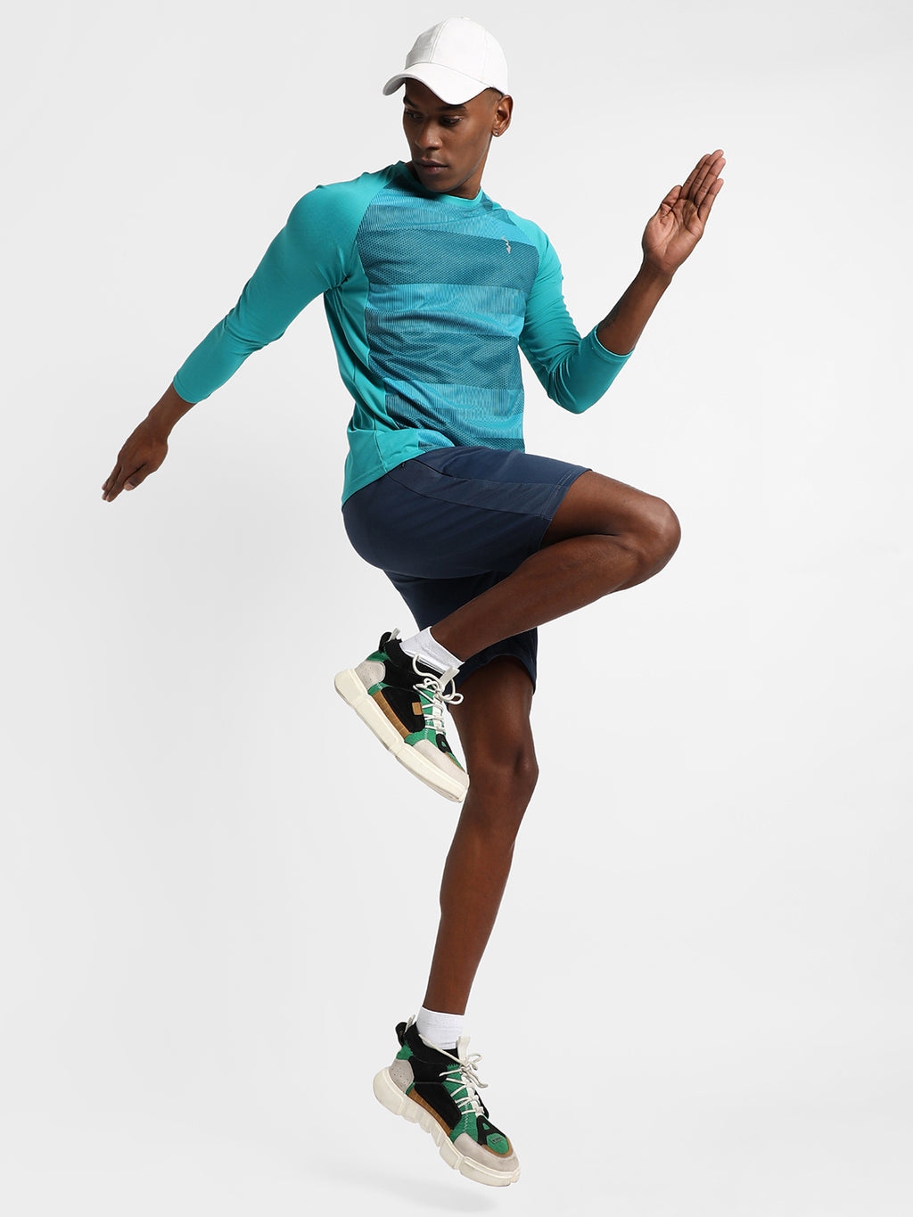 Campus Sutra Men Active wear T-Shirt