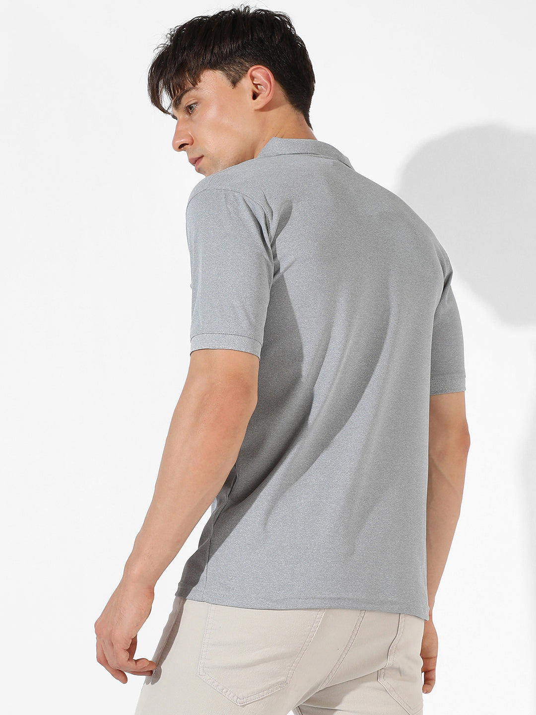Basic Activewear Polo T-Shirt