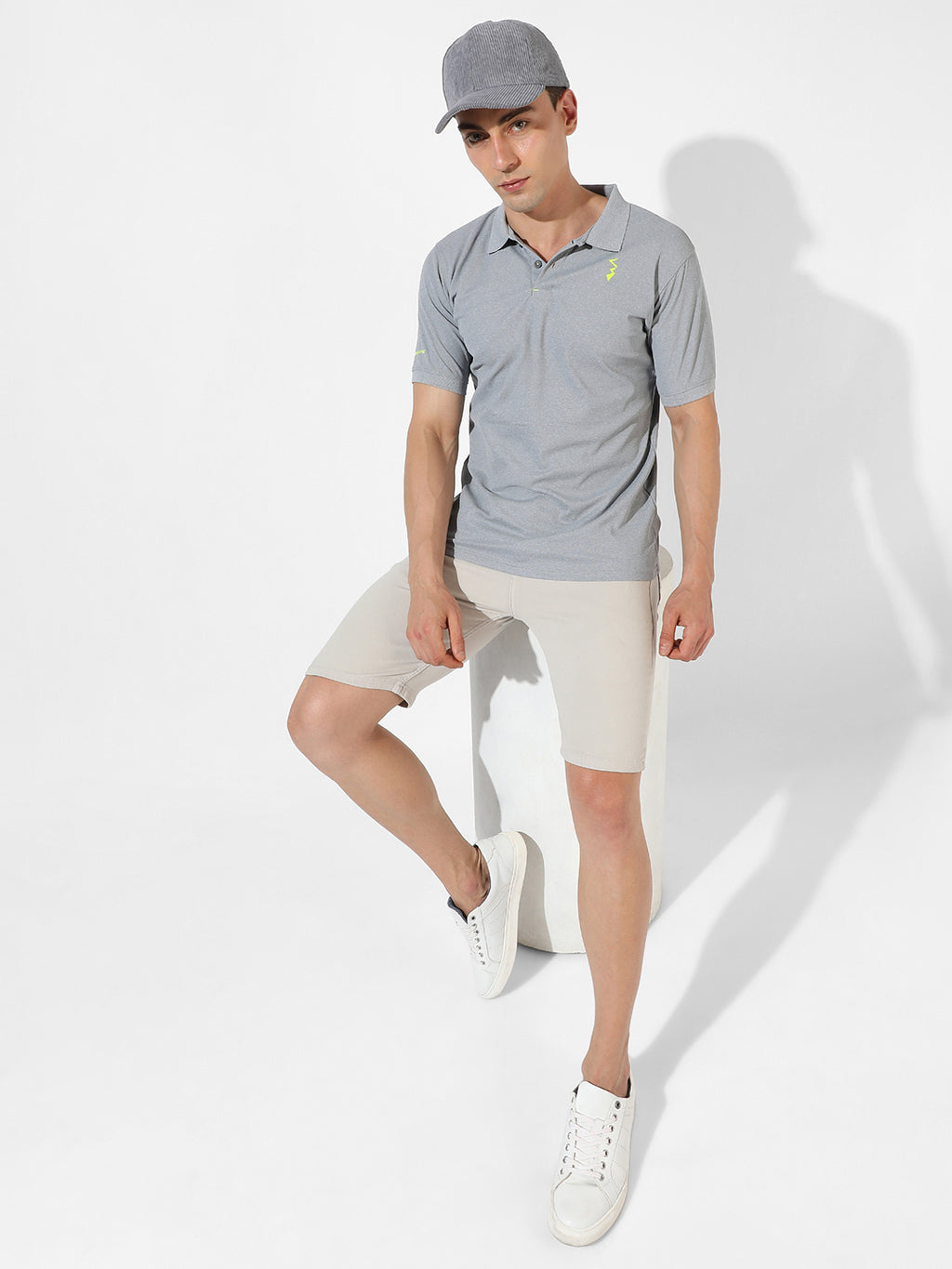 Basic Activewear Polo T-Shirt