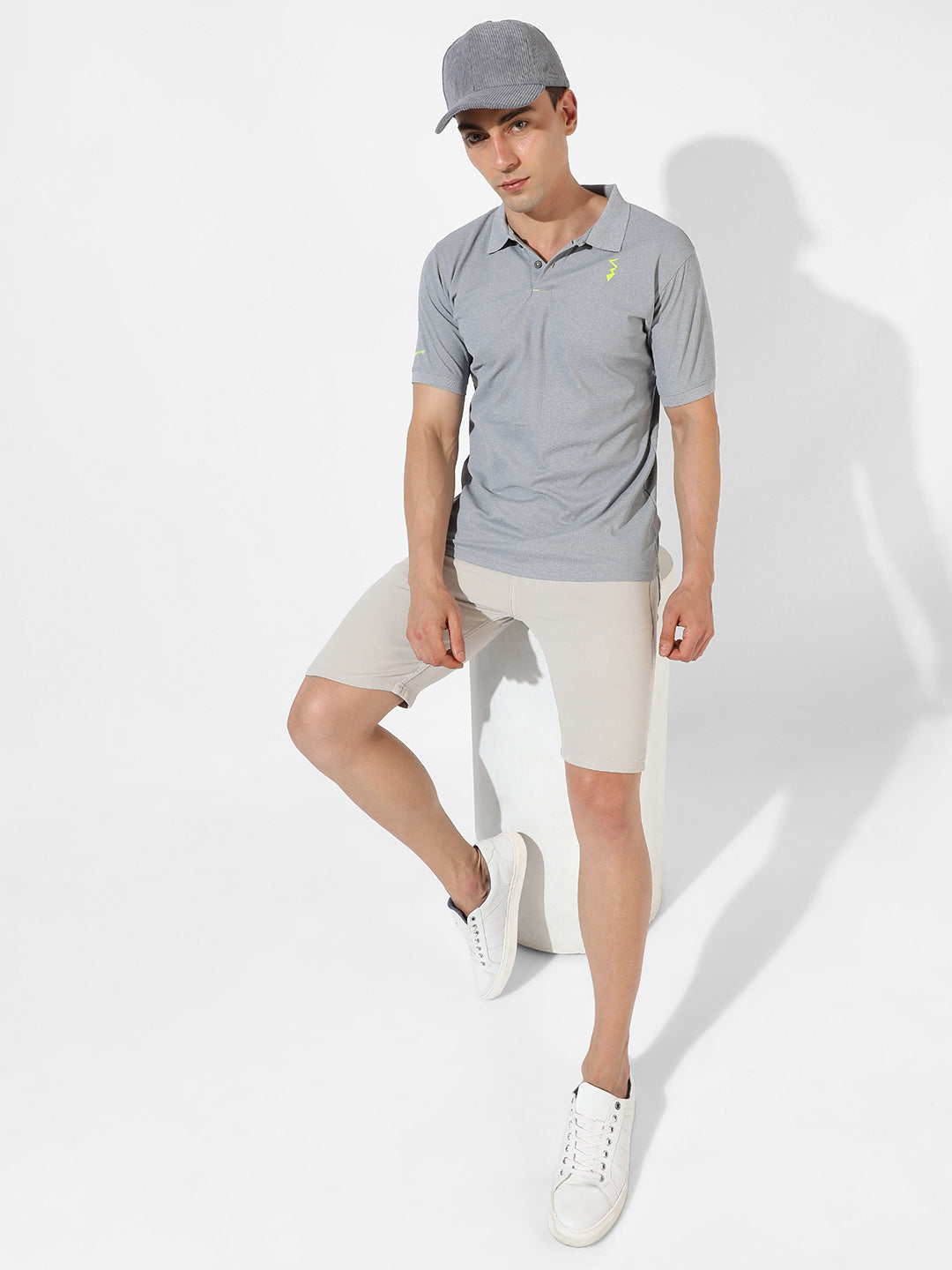 Basic Activewear Polo T-Shirt