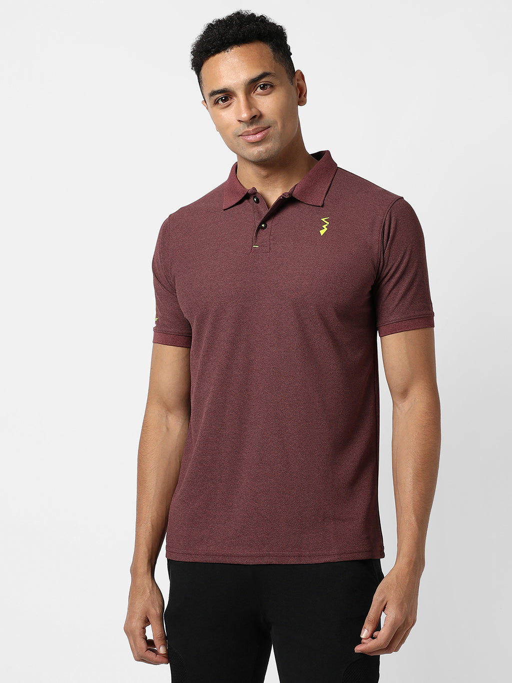Basic Activewear Polo T-Shirt