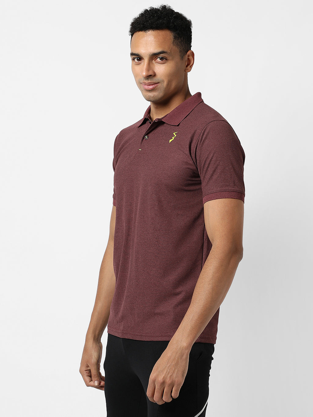 Basic Activewear Polo T-Shirt