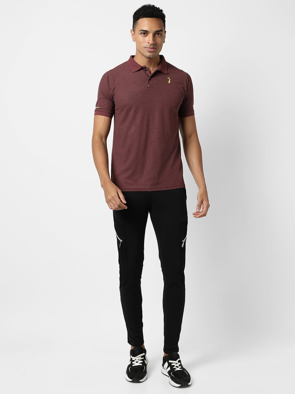 Basic Activewear Polo T-Shirt