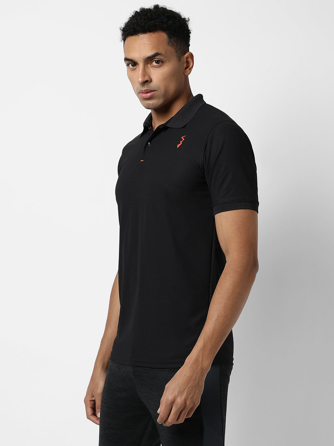 Basic Activewear Polo T-Shirt
