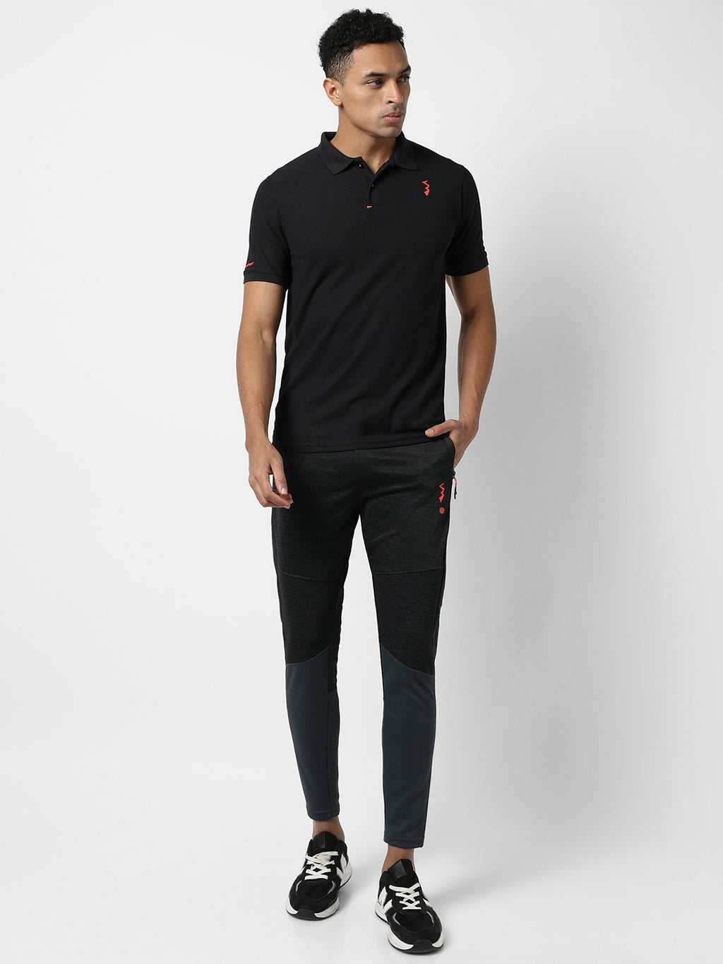 Basic Activewear Polo T-Shirt