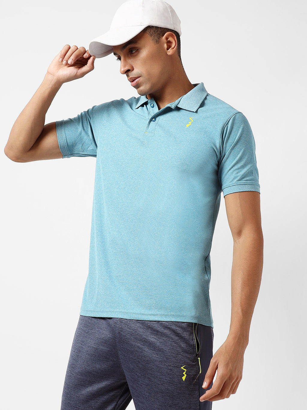 Basic Activewear Polo T-Shirt