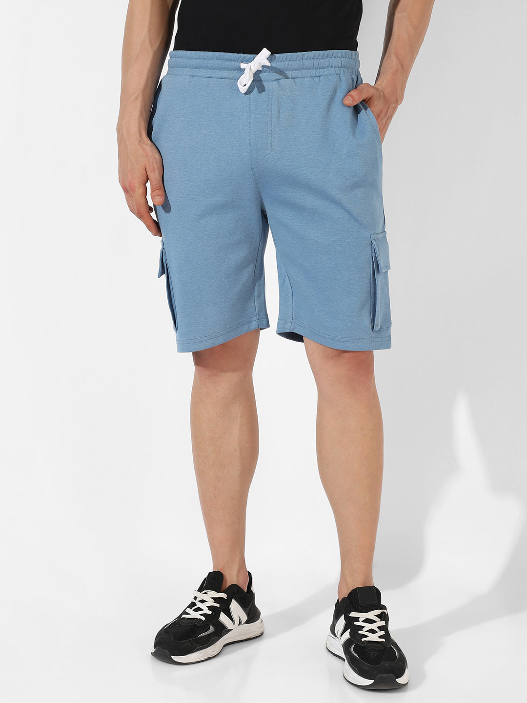 Solid Casual Shorts