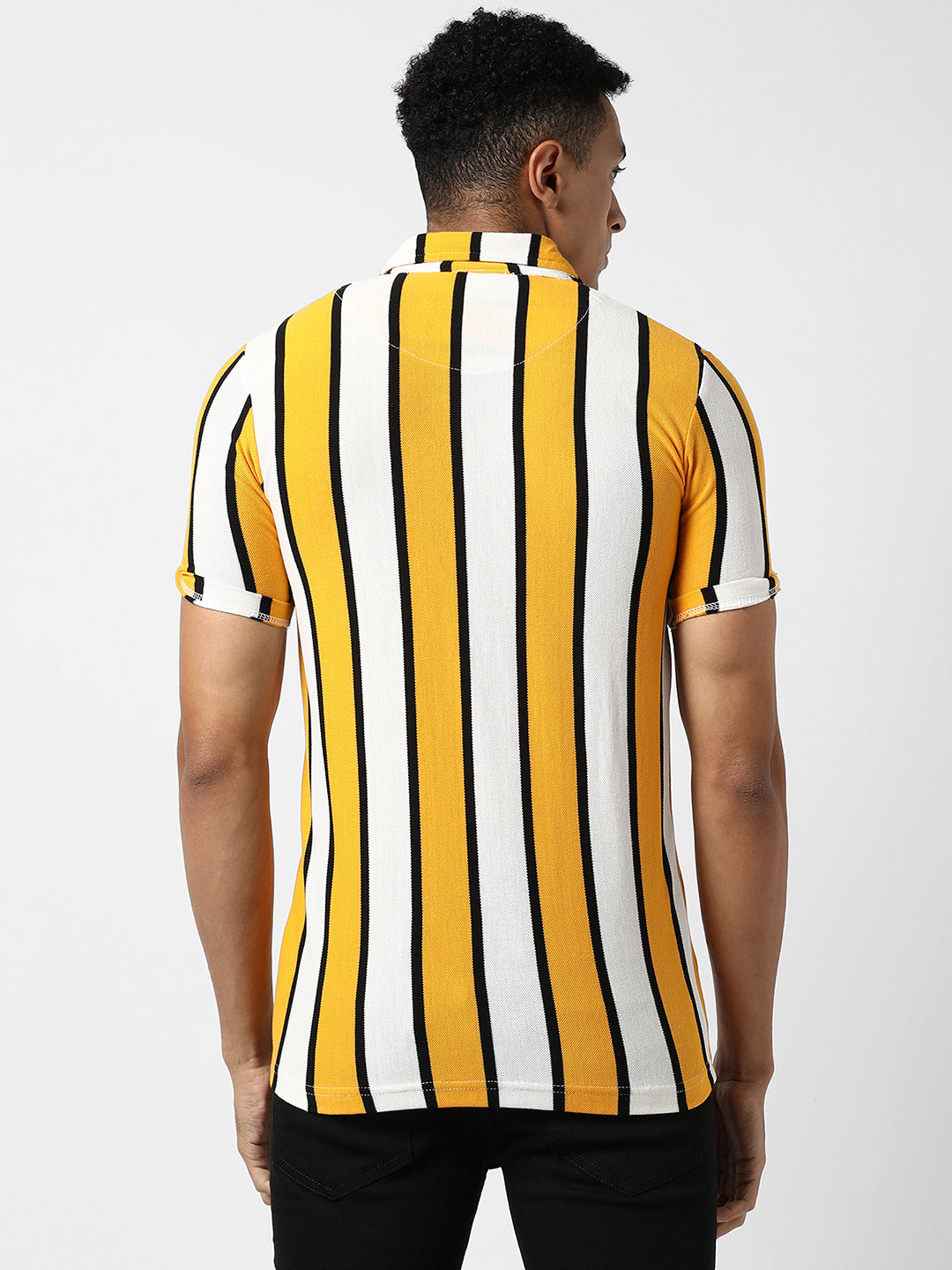 Dramatic Striped Shirt