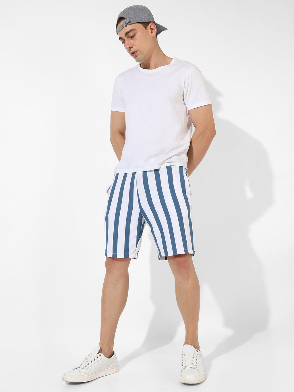 Dress Striped Shorts