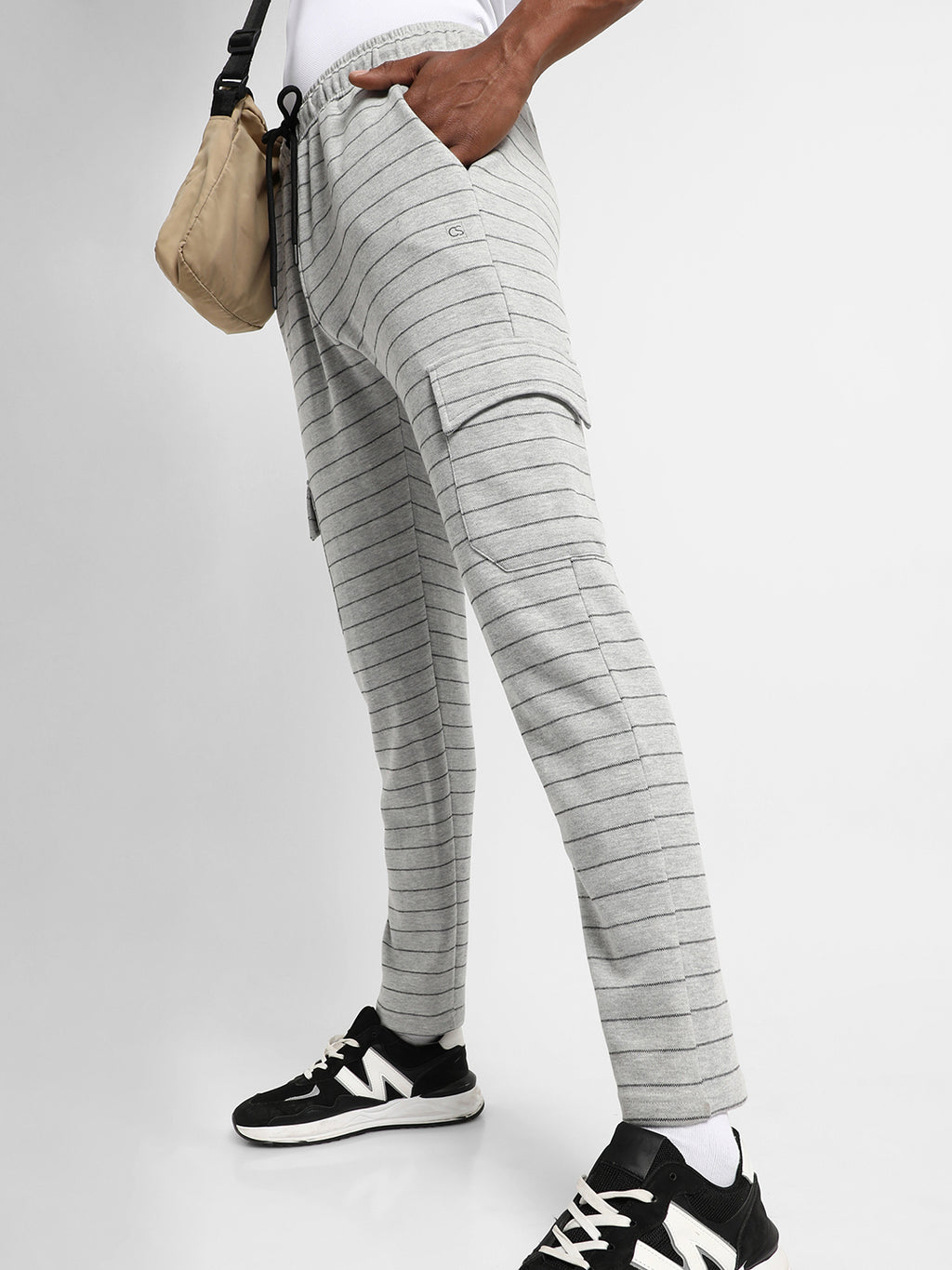 Striped Joggers
