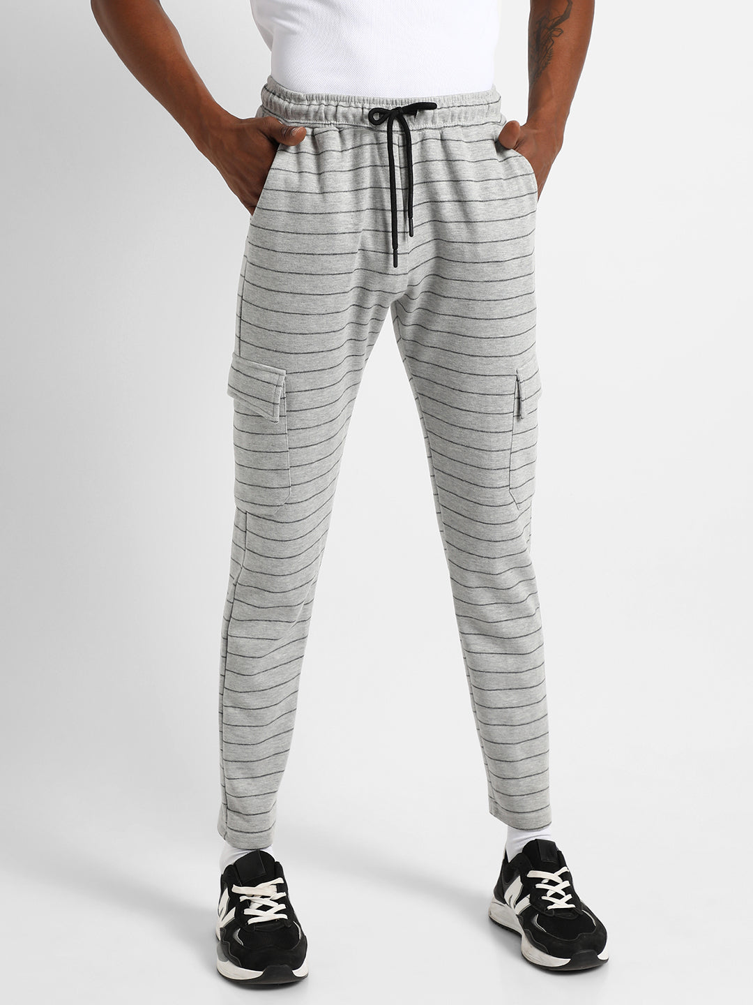 Striped Joggers