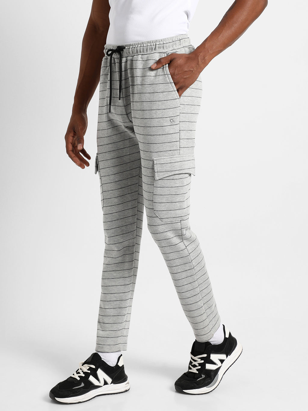 Striped Joggers