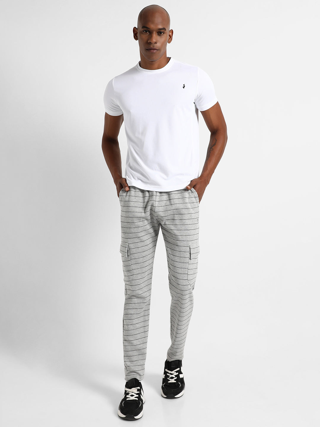 Striped Joggers