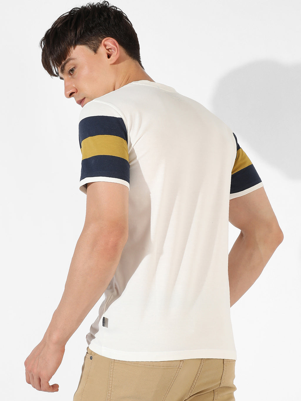 Colourblocked Casual T-Shirt