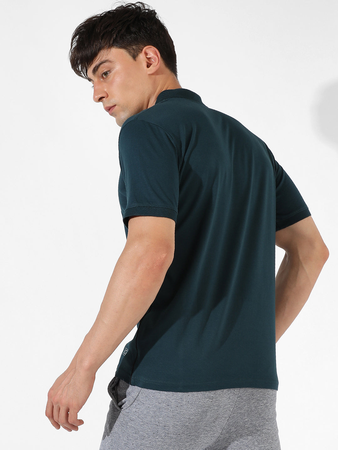 Solid Casual T-Shirt