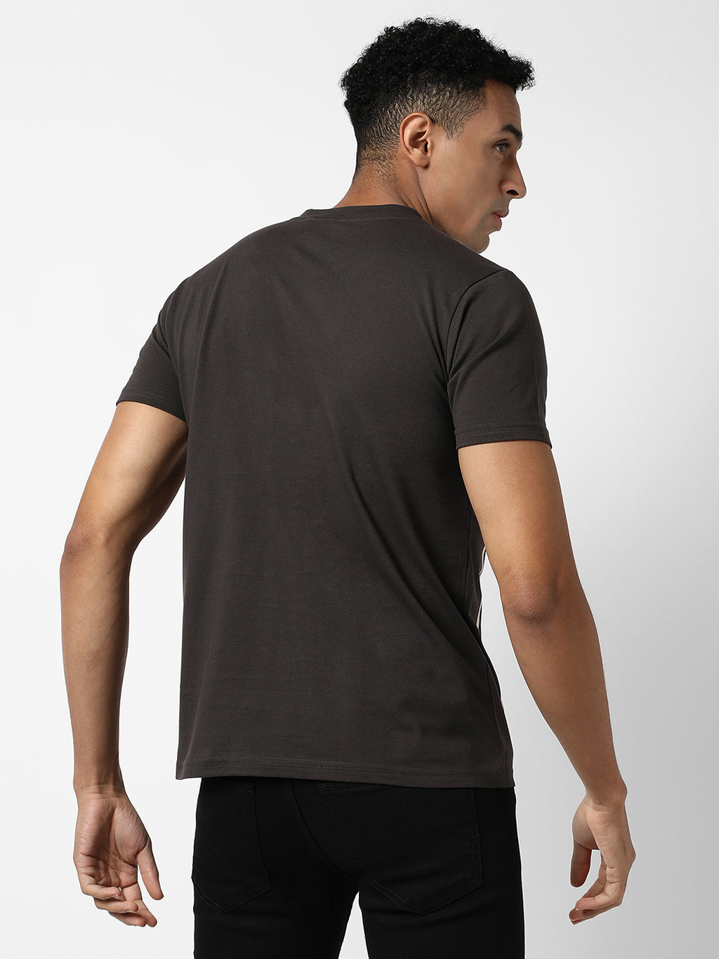 Colourblocked Casual T-Shirt