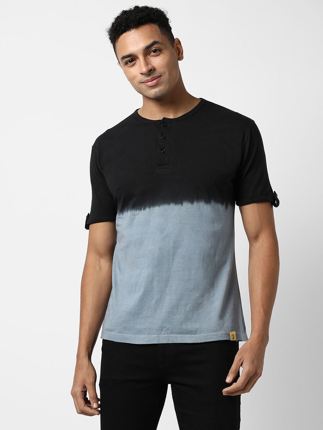 Ombre Henley T-Shirt