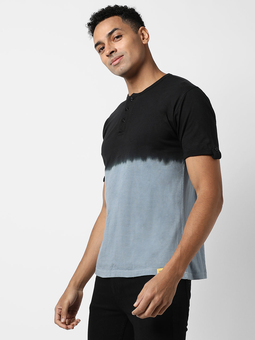 Ombre Henley T-Shirt