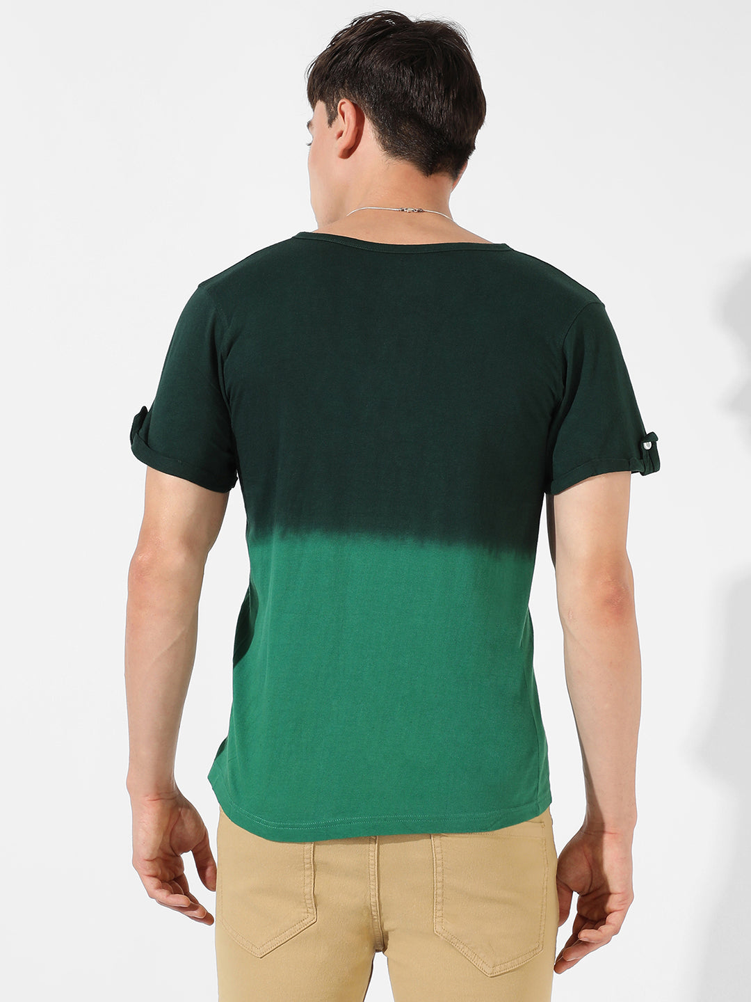 Ombre Henley T-Shirt