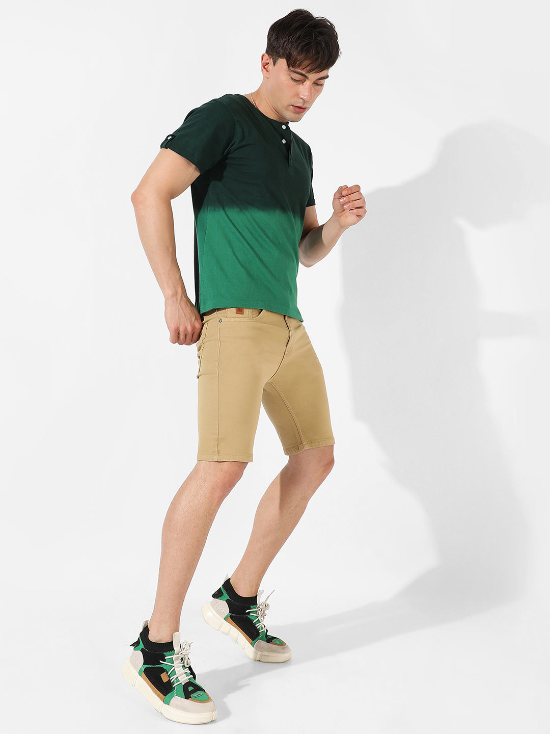 Ombre Henley T-Shirt