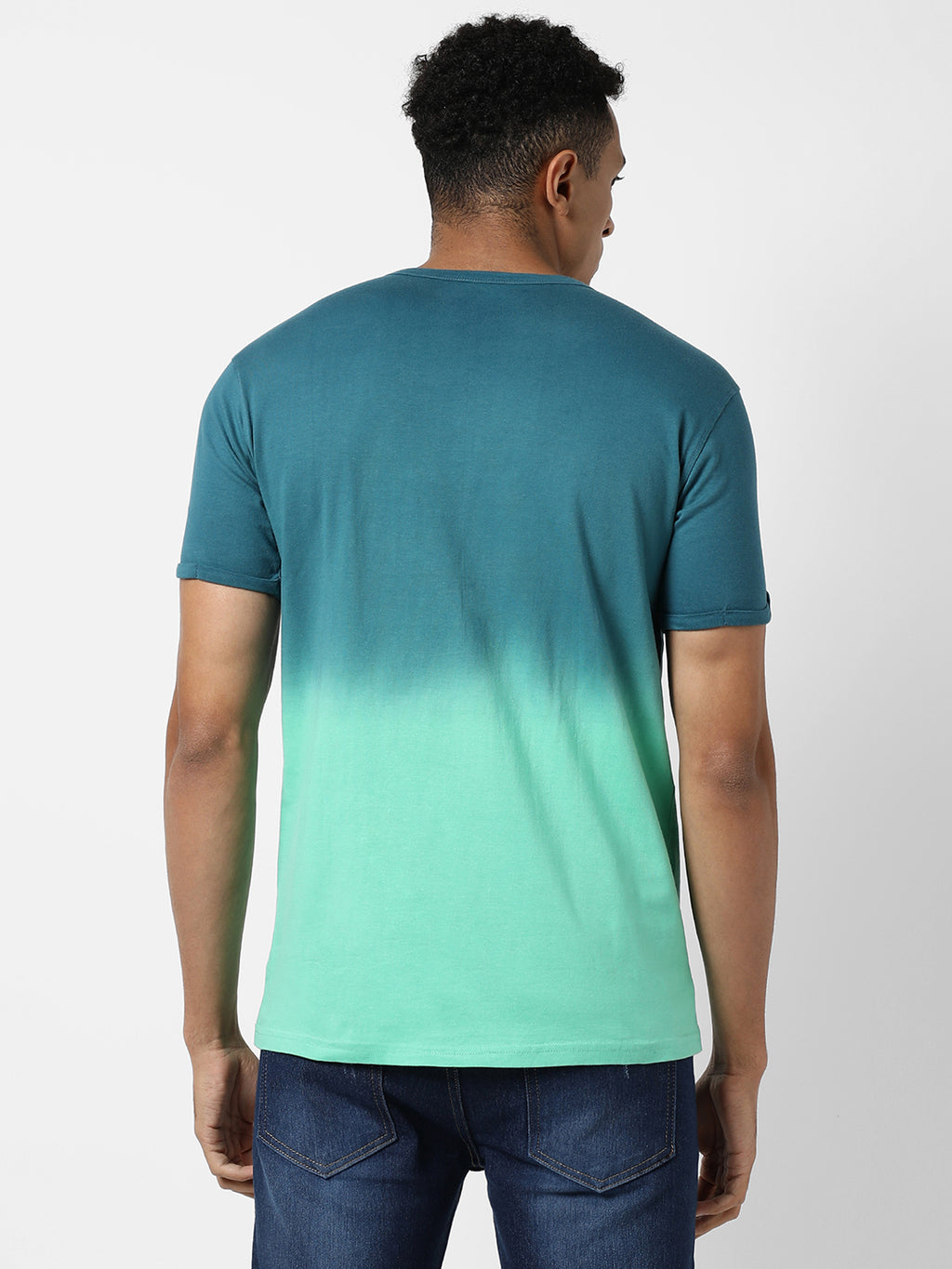Ombre Henley T-Shirt