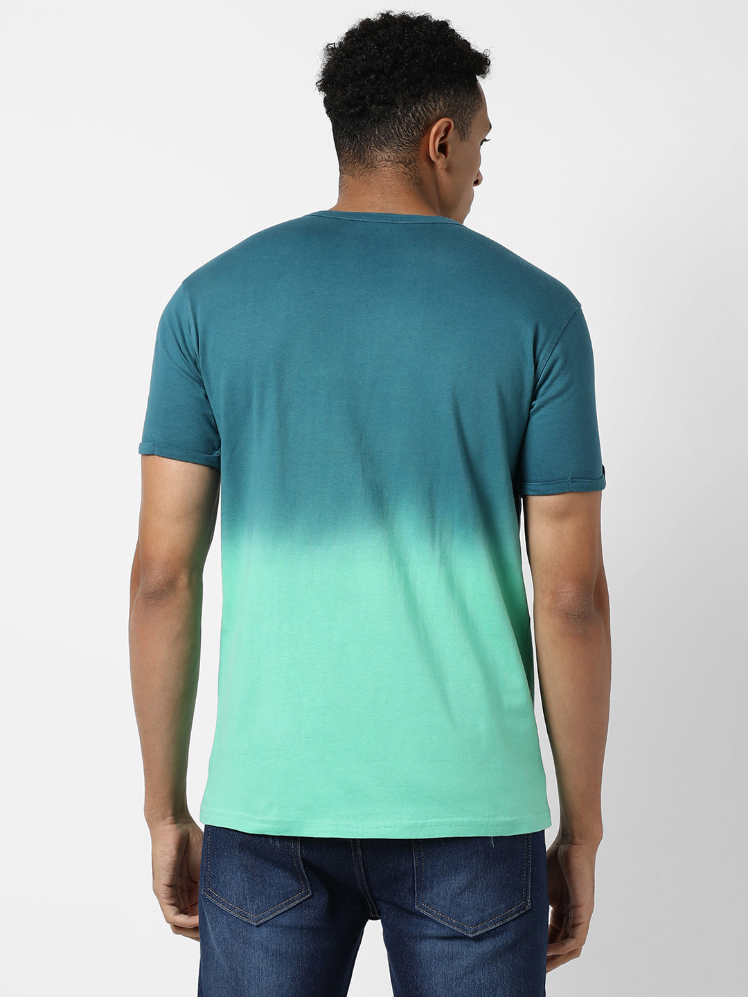 Ombre Henley T-Shirt