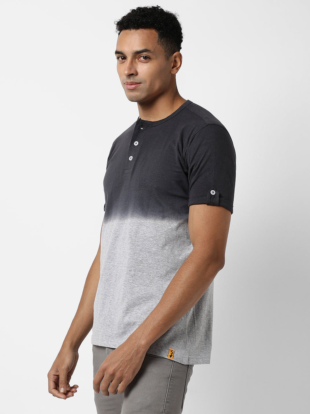 Colourblocked Casual T-Shirt