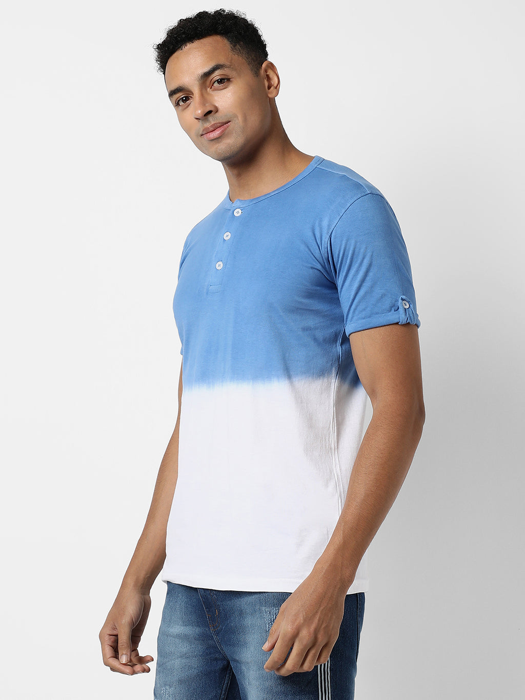 Colourblocked Casual T-Shirt