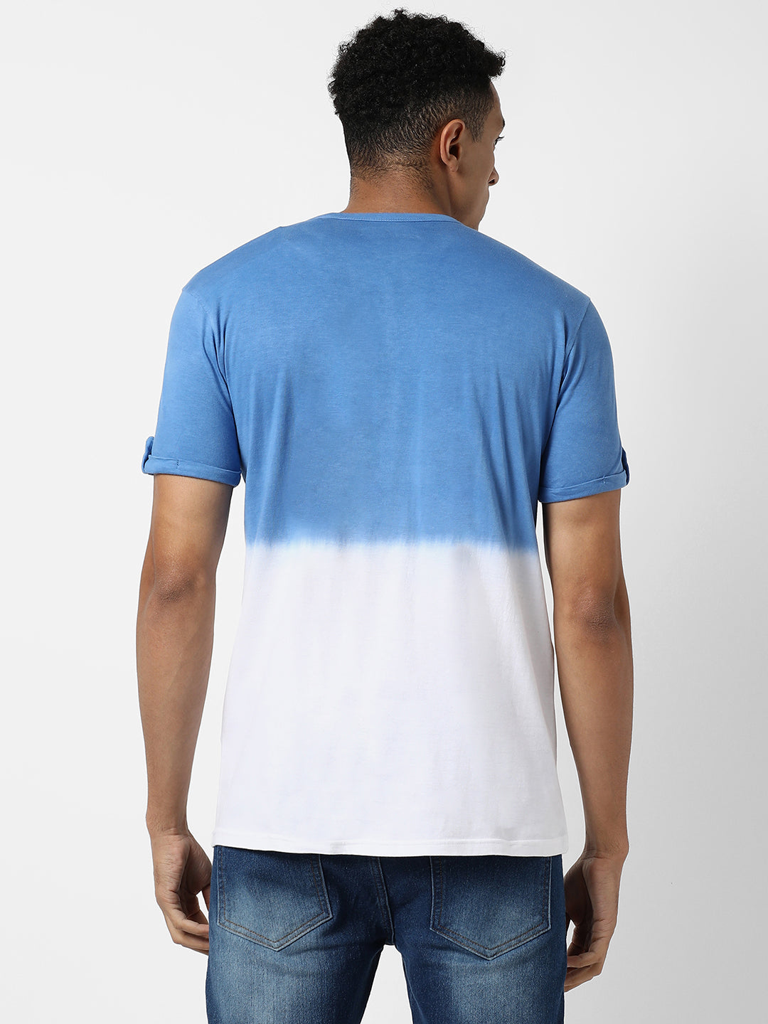 Colourblocked Casual T-Shirt