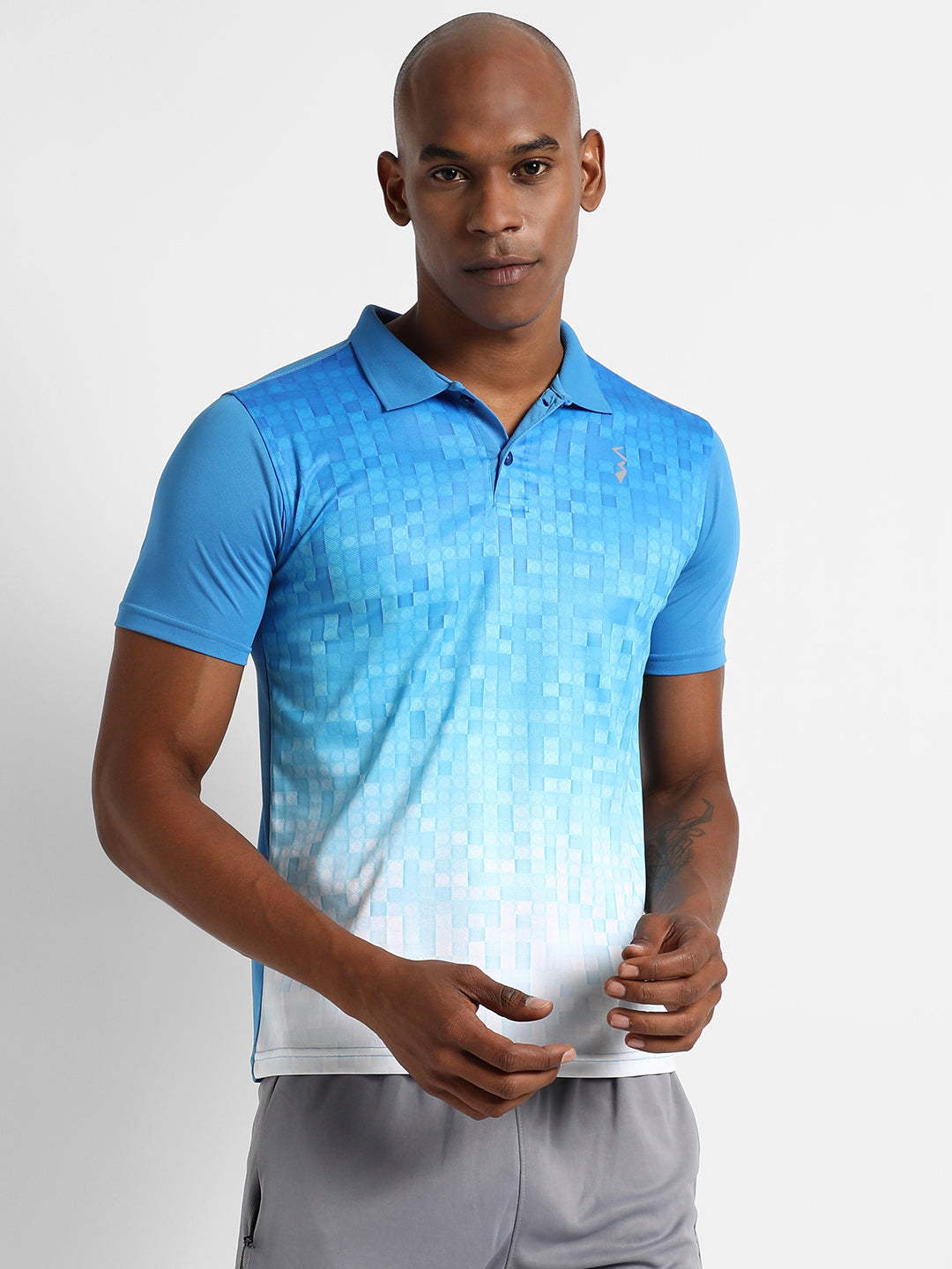 Ombre Polo Activewear T-Shirt