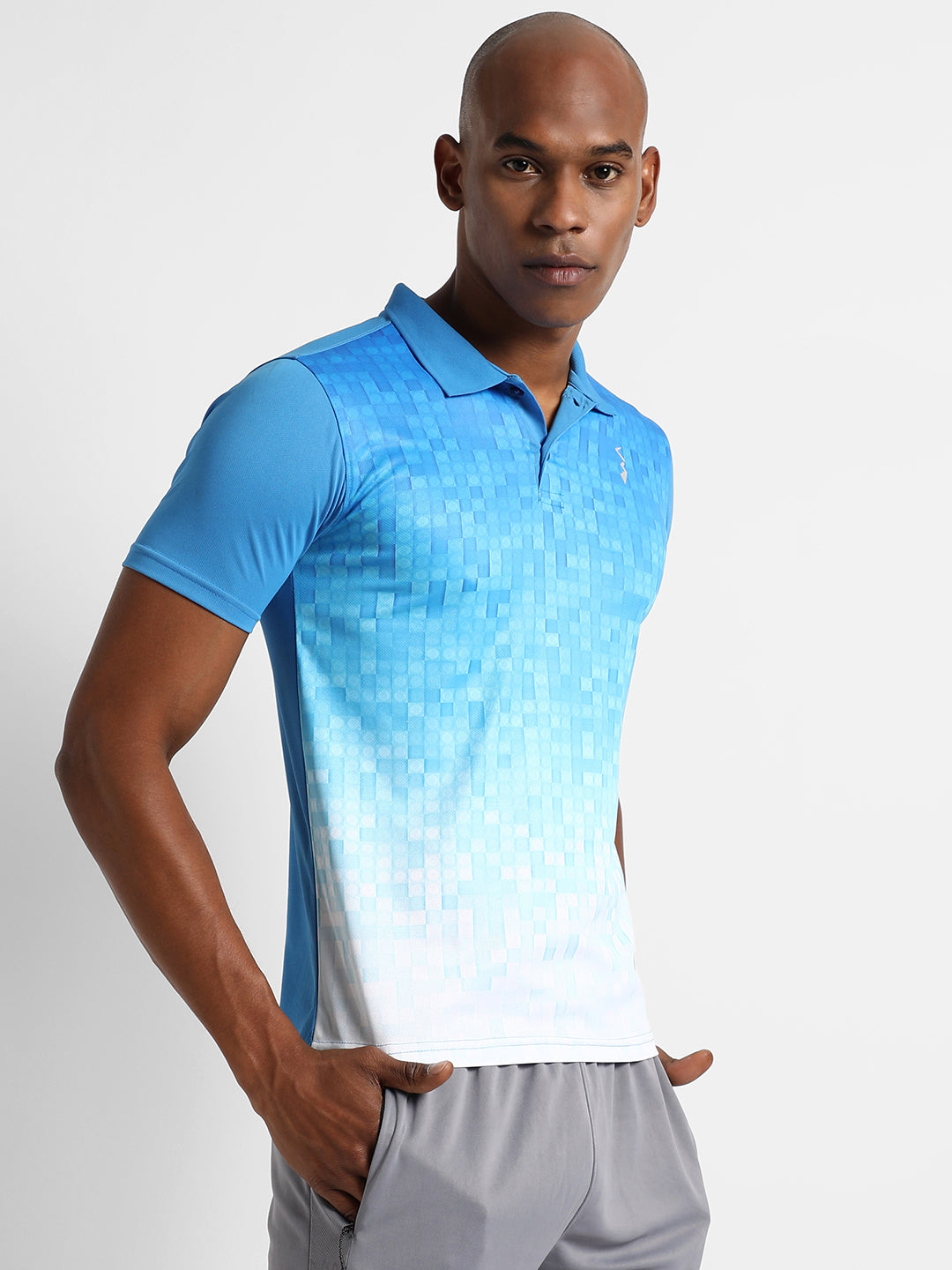 Ombre Polo Activewear T-Shirt