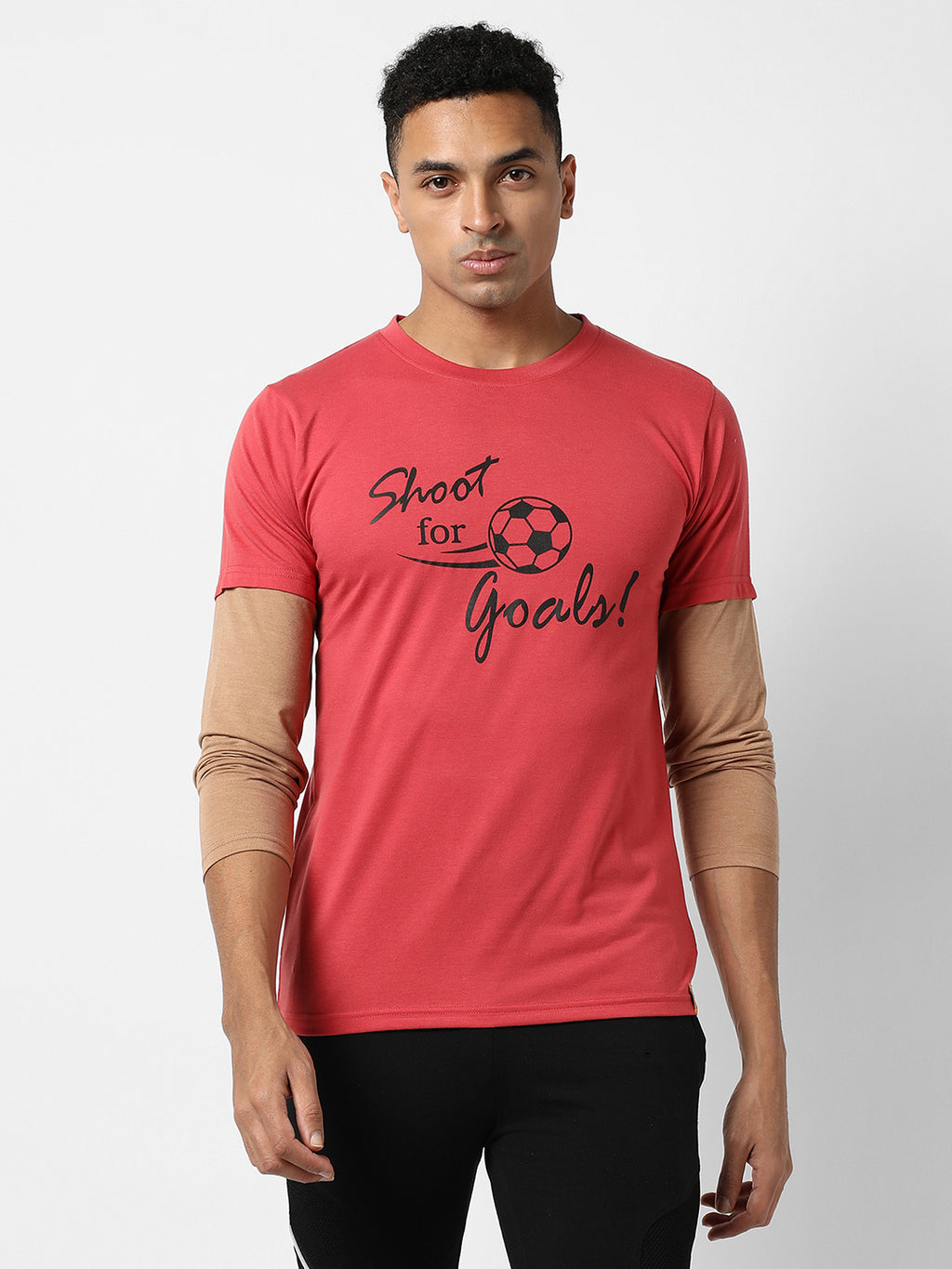 Shoot For Goals Skater T-Shirt