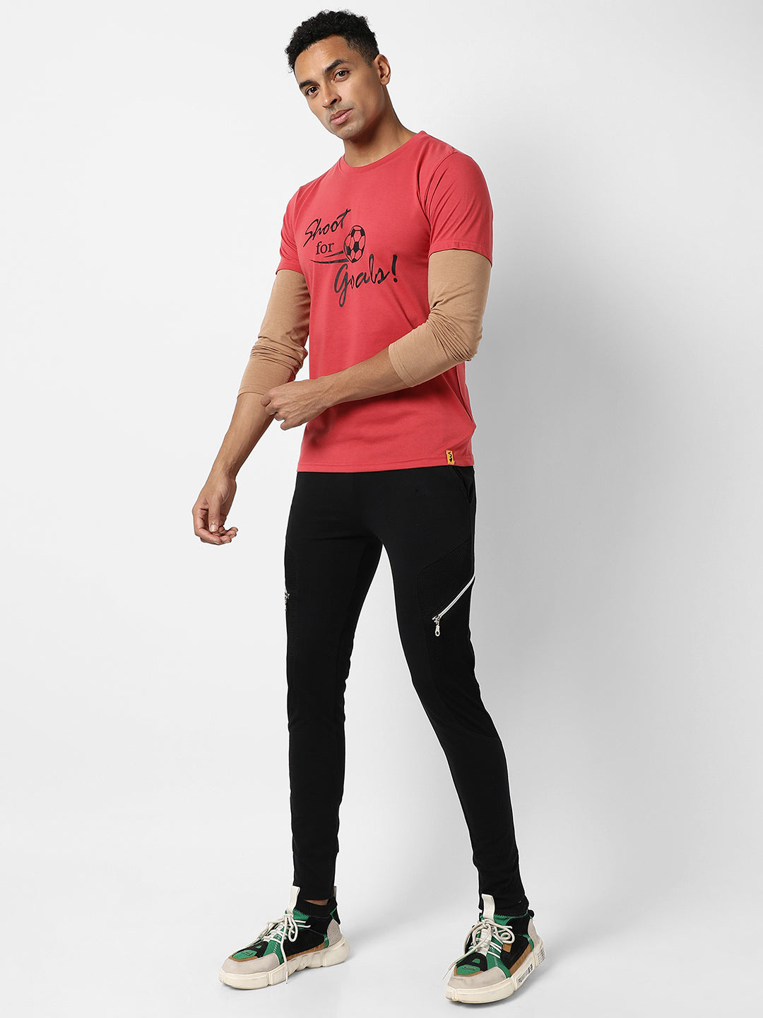 Shoot For Goals Skater T-Shirt