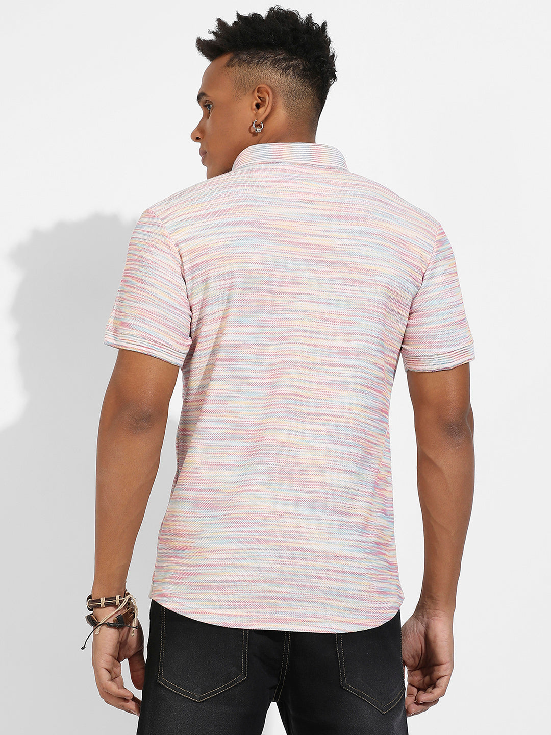 Honeycomb Knit Shirt