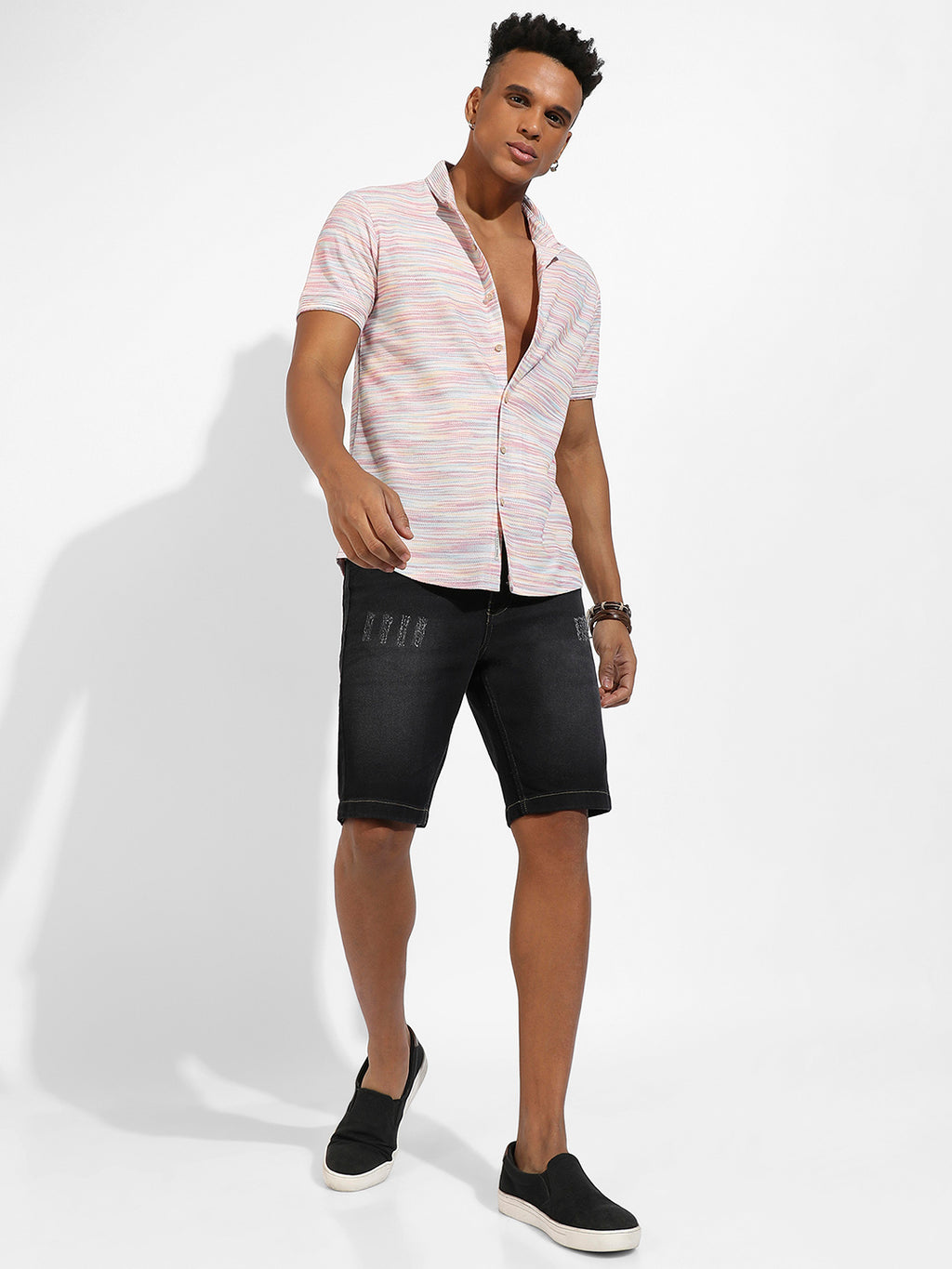 Honeycomb Knit Shirt