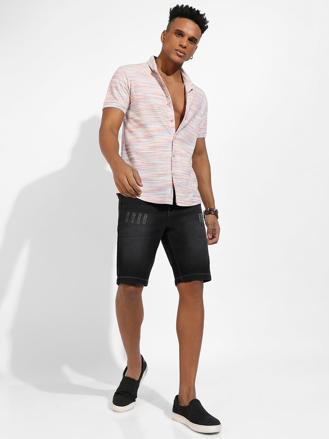 Honeycomb Knit Shirt