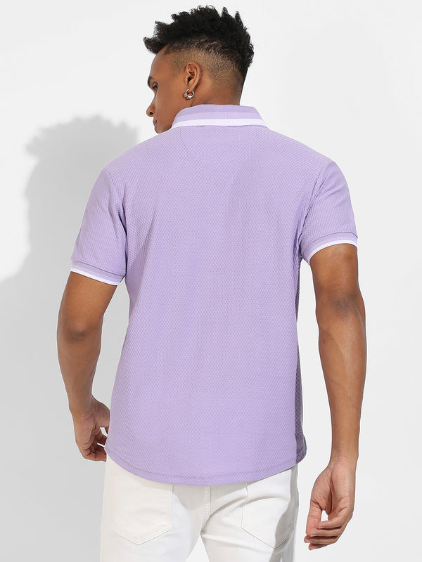 Honeycomb Knit Shirt